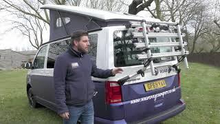 Road Drifter awning bike rack   Solar panel