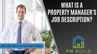 Property Manager Job Description