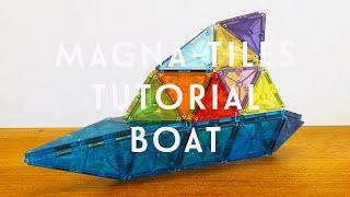 Magna-Tiles Idea: Boat