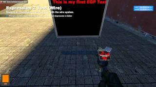 Gmod E2 Tutorial - Basic EGP