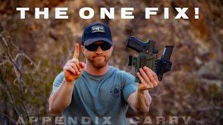 The FIX You Need! Appendix Carry Printing