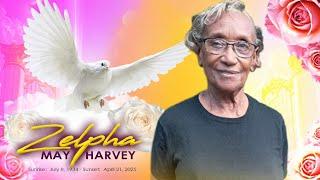 Thanksgiving Service for Zelpha  Harvey at the Mount Refuge Church of the First Born.