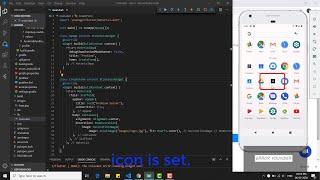 How to set app icon in application  | flutter | Dart |  Android | ios | vscode