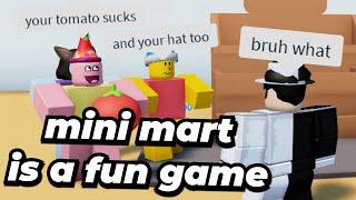 Roblox Mini Mart is a Fun Game (worker codes)