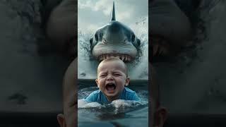 "Rabbit Saves Child from Shark | Emotional Ocean Rescue Story" #moralstory #everydaystory #storie