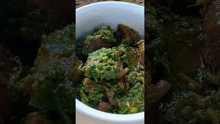 PALAK GOSHT RECIPE//SPINACH BEEF RECIPE//for full recipe please visit my channel