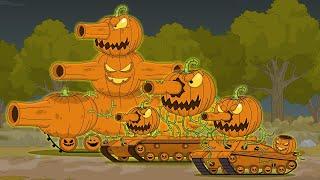 Halloween Monster Battles - Cartoons about tanks