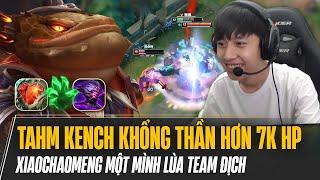 XIAOCHAOMENG DU ĐẤU RANK VÀNG VỚI GIÁO ÁN TAHM KENCH KHỔNG THẦN HƠN 7K MÁU MỘT MÌNH LÙA TEAM ĐỊCH