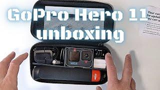 GoPro Hero 11 + accessories bundle and Media Mod unboxing