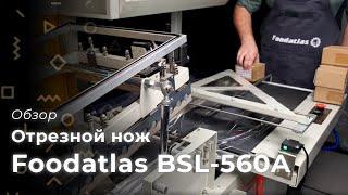 Foodatlas: automatic shrink knife BSL-560A and tunnel BS-G4525 - overview, packaging