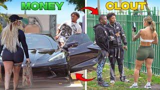 MONEY VS CLOUT | Which Do Girls Prefer? (Social Experiment)