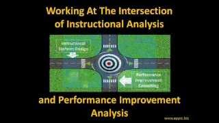 The Intersection of Instructional & Perf Improvement Analysis