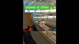 INSANE 4K SPRAY on NUKE CS2  || @ryukiee01 #cs2 #new #shorts #clips #4k #gaming