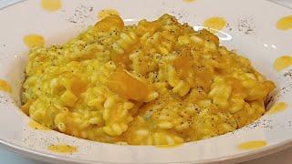 RISO Carnaroli con ZUCCA e GORGONZOLA un risotto speciale