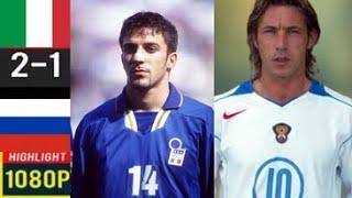 Italy 2 x 1 Russia (Del Piero, Mostovoi, Kanchelskis) ● UEFA Euro 1996 Extended Goals & Highlights