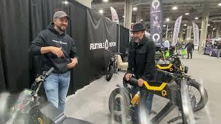 Rumble motors Apex RJ interview and test ride part II