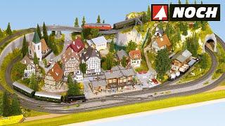 NOCH Modellbau Aufbau von Fertiggeländen für die Modelleisenbahn