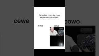 Perbedaan cewe & cowo main game horror #jkt48 #windahbasudara