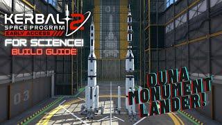 KSP2 - For Science! Duna Monument Lander BUILD GUIDE