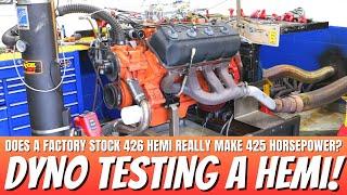 We Prove Whether a Stock 426 HEMI Makes The 425 Horsepower That Chrysler Claimed Back in 1970