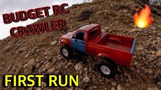 WPL C24 - first run (Budget RC crawler) RCunexttuesday