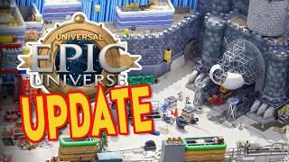 Epic Universe Construction Update | Progress In Super Nintendo World & More!