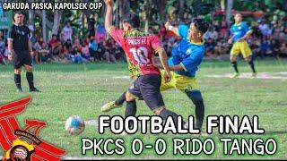 RIDO TANGO PESISIR 0--0 PKCS SEMELAGI Football final Garuda Paska Kapolsek Cup 2024 ( Second half )