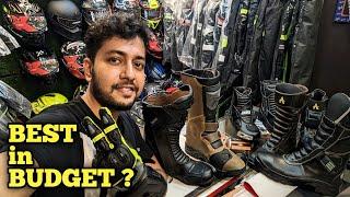 মাত্র 250 টাকা থেকে শুরু| BEST RIDING GLOVES and BOOTS WITHIN BUDGET || BIKE Accessories in KOLKATA