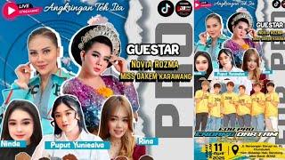 [LIVE] ANGKRINGAN TEH ITA - EDB PRO X NOVIA ROZMA-MISS DAKEM KARAWANG-PUPUT YUNIEALVA-RINA.11 APRIL