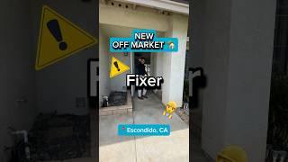 Buy a Fixer Home San Diego, CA. Investing in real estate. #realestateinvesting #firsttimehomebuyer