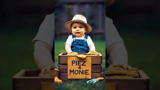 The baby open a Bakery in Backyard - another day of blue boy adventures #baby #adventure #bakery