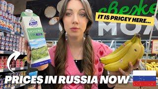 GROCERY SHOPPING in Far East Russia!  how much I spend in Vladivostok?