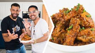 How To Make Guava BBQ Hot Wings | Foodie Nation x Rome