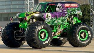 Monster Jam Arlington Texas 2024 Truck Procession