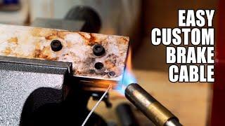 The easiest way to make custom brake cables. DIY