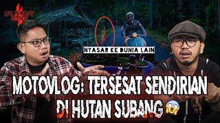 NAIK MOTOR SENDIRIAN MALAH NYASAR KE WARUNG GHOIB?? KISAH HOROR MOTOVLOGER #OMMAMAT