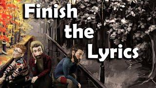 AJR - Finish The Lyrics Game | Ok Orchestra Edition