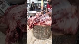 Cow Back part meat cutting#reels #shortvideo#food#shortsviral #explorepage#explore#streetfood #beef#