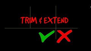 FIX AUTOCAD 2022 / 2023 TRIM & EXTEND