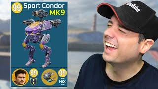 Manni plays CONDOR for the first time in War Robots