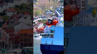 Bryggen i Bergen #Bryggen #BergenNorway #Norway #Shorts #ShortsVideo #spring