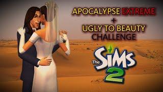 #13 АПОКАЛИПСИС ЭКСТРИМ + UGLY TO BEAUTY  The Sims 2