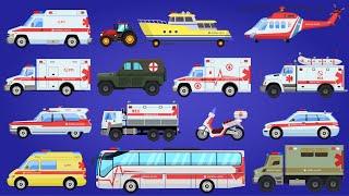 Medical Vehicles - Ambulance, Paramedic Cars with Sirens