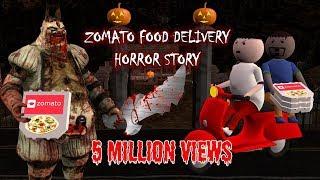 Zomato Food Delivery - Horror Story part 1 (ANIMATED IN HINDI) Make Joke Horror