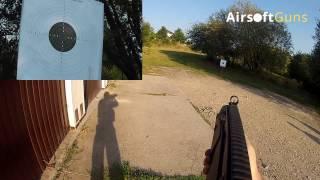 AEG G36C, Cyma CM 011, preview and shooting test