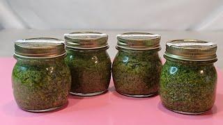 PESTO di RUCOLA in quattro versioni diverse