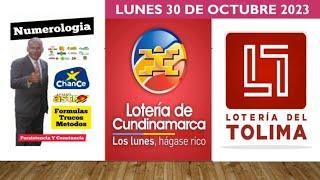 Pronósticos de JC NUMEROLOGIA de la loteria de CUNDINAMARCA y TOLIMA lunes 30_10_2023 [RESULTADOS] 