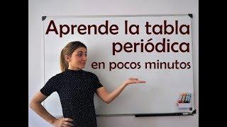 Aprende la TABLA PERIÓDICA en 7 minutos
