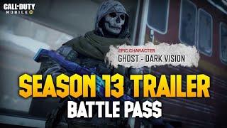 Season 13 Battle Pass Official Trailer Leaked Call of duty mobile | Season 13 battle Pass Codm