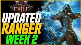 1M+ DPS! UPDATED BEST RANGER BUILD!? Cast On Crit Tornado Ice Shot Deadeye // Path of Exile 2!